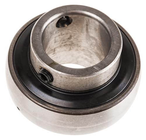SKF YAR 205-2F Kugellagereinsatz aus Stahlblech, 56mm x 130mm, Innen-Ø 25mm von SKF