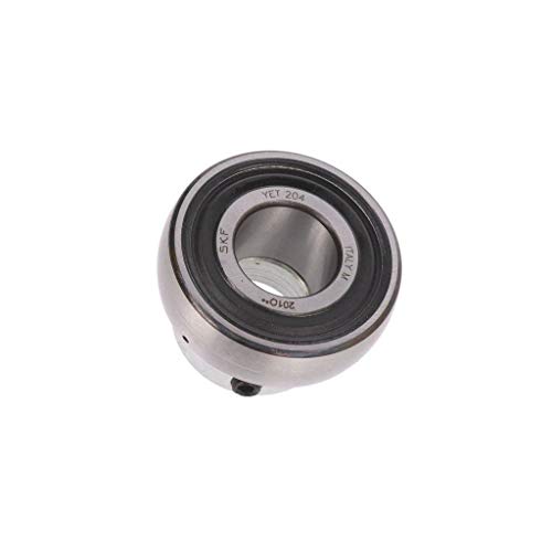 YET 204 SKF Lager: Y mit Befestigungsbolzen ØInn: 20mm ØAußen: 47mm W: 21mm SKF von SKF