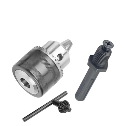 1,5-13 mm Konverter 1/2"-20-Tasten-Bohrfuttergewinde Schnellwechseladapter 1/4" Sechskant-Schlagschrauber-Bit-Pleuelstange (Bohrfutter-SDS-Adapter) von SKFGNX