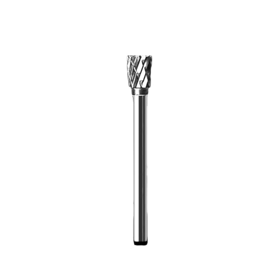 3-mm-Schaft-Zeichnungs-Hartmetall-Frässtift-Fräser, Rotationswerkzeug, Doppeldiamantschliff für Metall, Holz, elektrisches Schleifen (Fräser N, 1 Stück) von SKFGNX