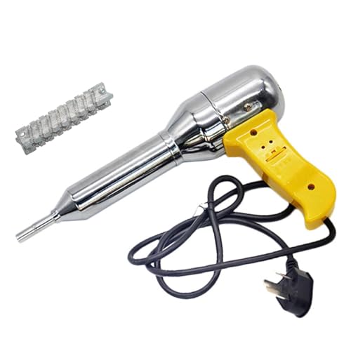 700 W 220 V-240 V Kunststoff-Heißluftschweißpistole, Brennerwerkzeug, Kunststoff-Schweißbrenner, einstellbares Heißluftpistolen-Kit, Schweißgerät (700 W Heißluftpistole) von SKFGNX