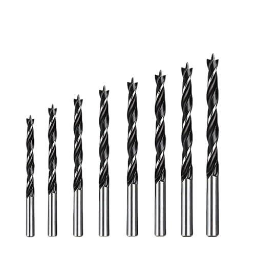 8-teiliges 3-10 mm Dreispitz-Holzbearbeitungsbohrer, DC-Astbohrer, Bohren, elektrischer Bohrer, Bohren, Spiralbohrer, Werkzeug-Kunststoffbox-Set 8-teiliges 3-10 mm Dreispitz-Holzbearbeitungsbohrer, DC-Astbohrer, Bohren, elektrischer Bohrer, Bohren, Spiralbohrer, Werkzeug-Kunststoffbox-Set von SKFGNX