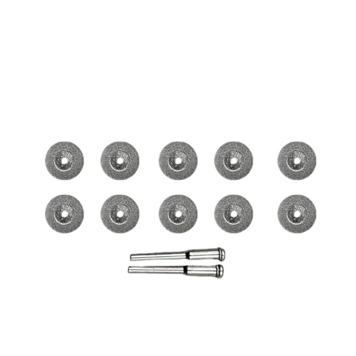 Diamant-Trennscheibenräder, Rotationswerkzeug, Kreissägeblatt für Mini-Bohrdorn, Trennen von Holz, Stein, Kunststoff, Glas, Fliesen (18 mm Trennscheibe) von SKFGNX