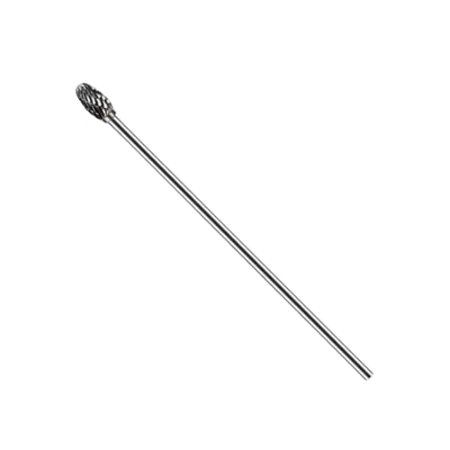 Extra lange 100-mm-Rotationsraspelfeile, Schnitzschleifer, Schleifwerkzeuge, Hartmetallfräser, Legierungsbits, Fräser, Bohrer für Metallholz (100 mm Doppelfräser E) von SKFGNX