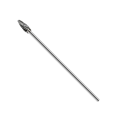 Extra lange 100-mm-Rotationsraspelfeile, Schnitzschleifer, Schleifwerkzeuge, Hartmetallfräser, Legierungsbits, Fräser, Bohrer für Metallholz (100 mm Doppelfräser F) von SKFGNX