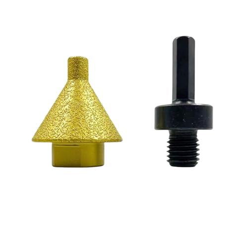 M14 Diamant-Anfas- und Reibmaschine 38/50 mm, zum Schneiden und Schnitzen von Granit, Marmor, Keramikfliesen und Stein (2 Stück 38 mm, Sechskant) von SKFGNX