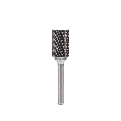 Rotationsraspelfeile aus massivem Wolframkarbid, zylindrischer Axt-Doppelschnittfräser für Bohrer für Gesenkschleifer(Carbide Burr AX 6x16) von SKFGNX