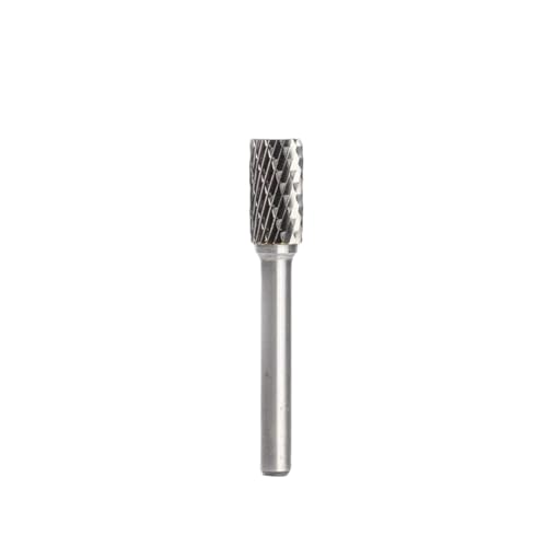 Rotationsraspelfeile aus massivem Wolframkarbid, zylindrischer Axt-Doppelschnittfräser für Bohrer von Gesenkschleifern (Hartmetallfräser AX 6x10) von SKFGNX