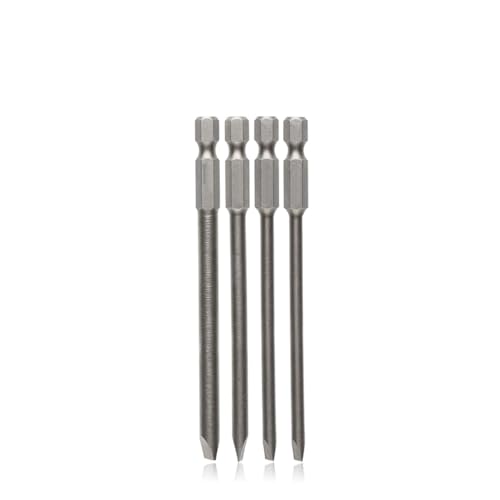 Schraubendreher-Bit-Set, Schlitz, Kreuzschlitz, Vierkant, Torx-Schraubenbohrer, Spitze, starker Magnetadapter, langes Kreuz, Elektrowerkzeug, Präzisionsschläger, 100 mm (Schraubendreher-Bit, 3-teili Schraubendreher-Bit-Set, Schlitz, Kreuzschlitz, Vierkant, Torx-Schraubenbohrer, Spitze, starker Magnetadapter, langes Kreuz, Elektrowerkzeug, Präzisionsschläger, 100 mm (Schraubendreher-Bit, 3-teili von SKFGNX