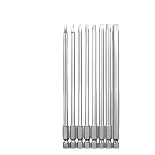 Schraubendreherbit Schlitz Phillips Vierkant-Steckschlüsselspitze Magnetkopf 1/4 Schaft für Bohrmaschine Präzisionsschraubendreherschläger (Schraubendreherbit Torx) von SKFGNX