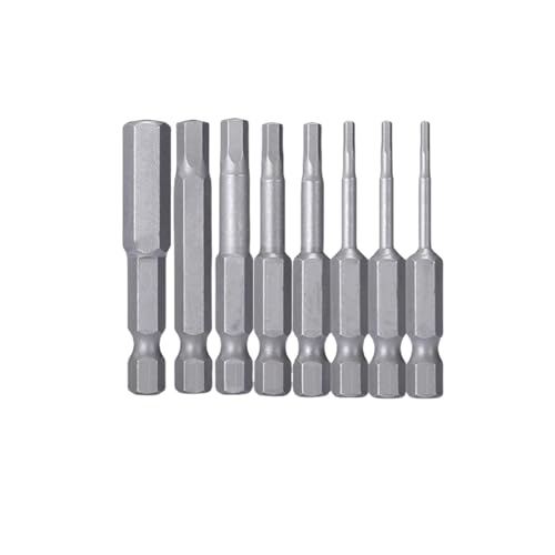 Sechskant-Inbusschlüssel-Bitsatz, metrisch, imperial, Schraubendreher, Adapter für elektrische Bohrmaschinen, Steckschlüssel, Sicherheits-Magnetspitze (Sechskant-Inbus-Bitsatz A) von SKFGNX