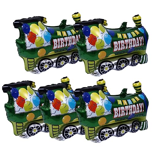 5 Stück Folienballons Fahrzeugform Partyballons für Kindergeburtstage zur Dekoration von Feiern und Schulveranstaltungen Cartoon Fahrzeugballons für Unvergessliche 5 Stück Folienballons Fahrzeugform Partyballons für Kindergeburtstage zur Dekoration von Feiern und Schulveranstaltungen Cartoon Fahrzeugballons für Unvergessliche von SKISUNO