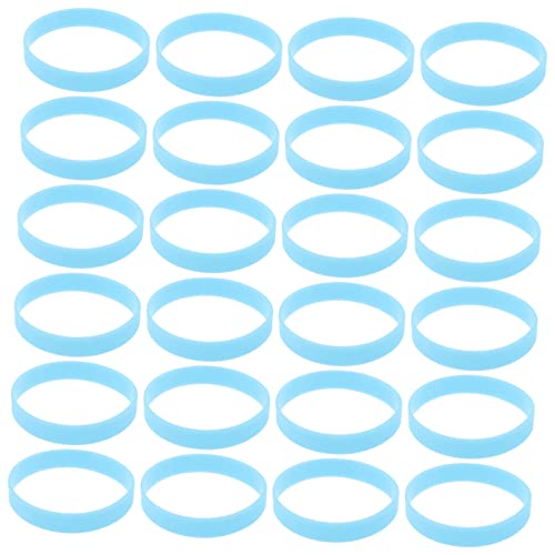 SKISUNO 100Stücke Leuchtende Silikon Armbänder für Nachtleuchtende Handgelenk Bänder Partys und Veranstaltungen Spaß mit Familie und Freunden von SKISUNO