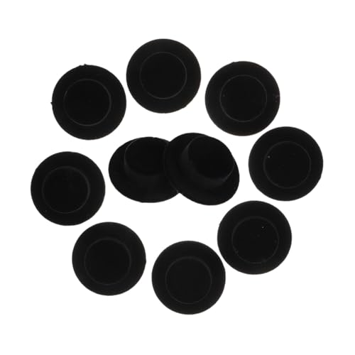 SKISUNO 15 Stück Teiliges Miniatur Puppenhüte Schwarze Kleine Filzhüte für DIY Bastelarbeiten Puppenkleidung Schneemann Weihnachtsdeko Vielseitig für Mini Doll Accessoires und SKISUNO 15 Stück Teiliges Miniatur Puppenhüte Schwarze Kleine Filzhüte für DIY Bastelarbeiten Puppenkleidung Schneemann Weihnachtsdeko Vielseitig für Mini Doll Accessoires und von SKISUNO