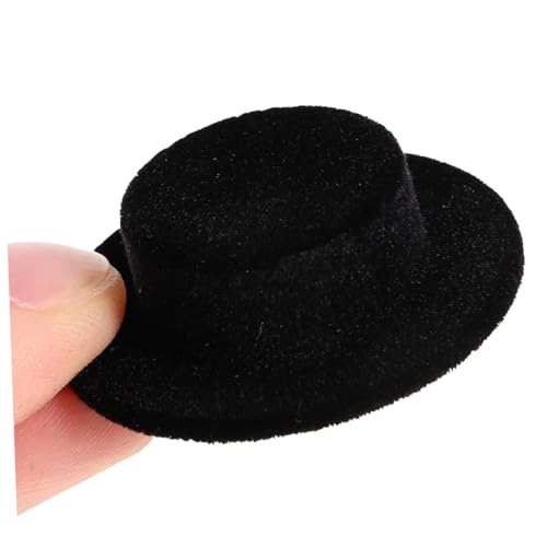 SKISUNO 15 Stück Teiliges Miniatur Puppenhut Dekorative Kleine für DIY Bastelarbeiten Schwarze Hüte Puppenaccessoires und Weihnachtsdekorationen SKISUNO 15 Stück Teiliges Miniatur Puppenhut Dekorative Kleine für DIY Bastelarbeiten Schwarze Hüte Puppenaccessoires und Weihnachtsdekorationen von SKISUNO