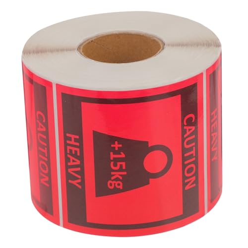 SKISUNO 1Rolle Schwere Aufkleber Team Lift Etiketten für Umzugskartons Selbstklebende für Effektive Verpackung Transport von Schweren Paketen SKISUNO 1Rolle Schwere Aufkleber Team Lift Etiketten für Umzugskartons Selbstklebende für Effektive Verpackung Transport von Schweren Paketen von SKISUNO