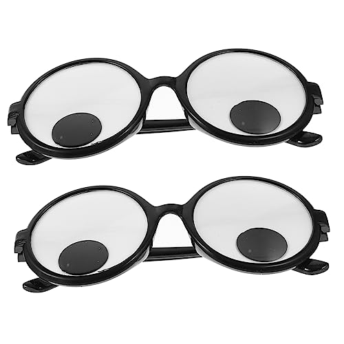 SKISUNO 2 Stück Rollende Brillen Party Sonnenbrillen Party Brillen Für Erwachsene Lustige Brillen Erwachsenen Brillen Requisite Party Brillen Für Partyspaß Sonnenbrillen Foto von SKISUNO