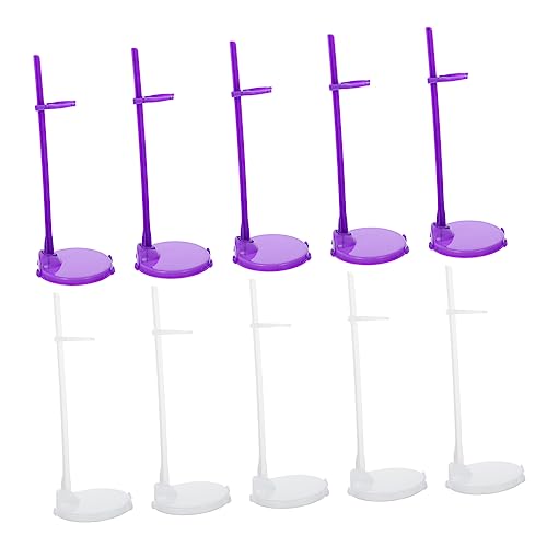 SKISUNO 20Stücke Puppenständer aus Kunststoff mit Clip Stabiler Puppenhalter für Puppen Transparente und Halterungen für Puppenanzeige SKISUNO 20Stücke Puppenständer aus Kunststoff mit Clip Stabiler Puppenhalter für Puppen Transparente und Halterungen für Puppenanzeige von SKISUNO