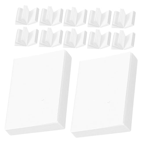 SKISUNO 20stücke Miniaturbücher Für Puppenhaus Blanko Mini-bücher Aus Papier Unfertige Miniaturbücher Für Modellbau Und Dekoration von SKISUNO
