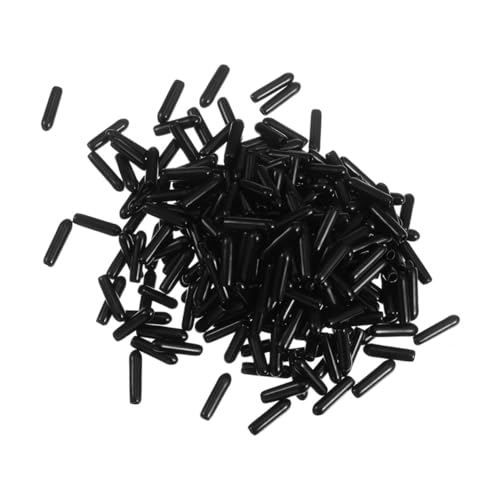 SKISUNO 250 Stück Teiliges Schwarze Gummi Endkappen für Schrauben und Rundrohre Flexibler Gewindeschutz Schutzkappen für Möbelbeine und Elektrokabel Einfache Montage Elastisches Material SKISUNO 250 Stück Teiliges Schwarze Gummi Endkappen für Schrauben und Rundrohre Flexibler Gewindeschutz Schutzkappen für Möbelbeine und Elektrokabel Einfache Montage Elastisches Material von SKISUNO