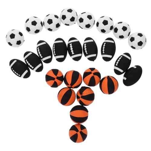 SKISUNO 25Stücke Cartoon Radiergummis für Fußball und Basketball Design Entzückende Dekoration für Schule und Freizeit Sicheres Material für Unbeschwerten Spaß SKISUNO 25Stücke Cartoon Radiergummis für Fußball und Basketball Design Entzückende Dekoration für Schule und Freizeit Sicheres Material für Unbeschwerten Spaß von SKISUNO