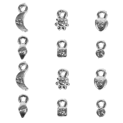 SKISUNO 2Sätze DIY Nagelschmuck Nageldekoration Maniküre Zubehör für Nail Art Nagelpiercing Werkzeug Vielseitig Einsetzbar für Nägel und Bastelprojekte von SKISUNO