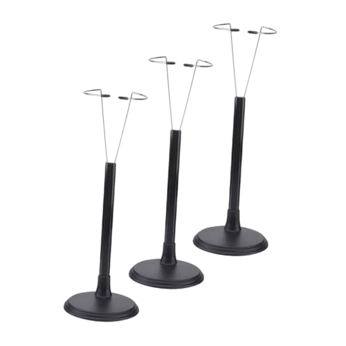 SKISUNO 3 Stück Teiliges Verstellbares Puppenständer Hoher Schwarzer Doll Support Holder Stabile Figurenhalterung für Display und Sammlungen Geeignet für Spielzeugpuppen und Actionfiguren SKISUNO 3 Stück Teiliges Verstellbares Puppenständer Hoher Schwarzer Doll Support Holder Stabile Figurenhalterung für Display und Sammlungen Geeignet für Spielzeugpuppen und Actionfiguren von SKISUNO