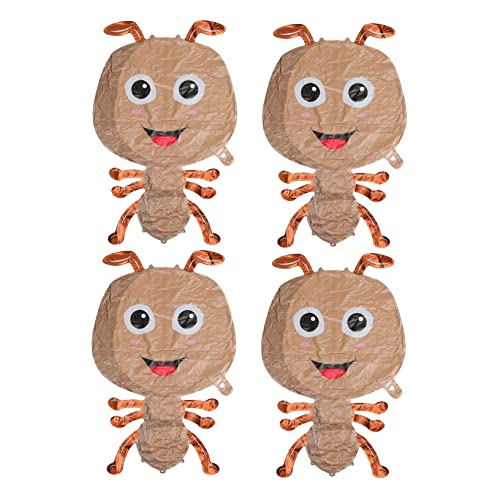 SKISUNO 4 Stück Cartoon Tier Folienballons Lustige Tierformen für Kindergeburtstage Partys und Dekorationen Aufblasbare Aluminiumballons mit Ameisen Design Foto Requisiten und SKISUNO 4 Stück Cartoon Tier Folienballons Lustige Tierformen für Kindergeburtstage Partys und Dekorationen Aufblasbare Aluminiumballons mit Ameisen Design Foto Requisiten und von SKISUNO