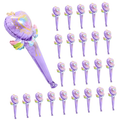 SKISUNO 50 Stück Fairy Wand Folienballons Handgehaltene Ballons für Partydekorationen für Geburtstagsfeiern Hochzeiten und Festivals Leuchtenden Farben und Einzigartigem Design SKISUNO 50 Stück Fairy Wand Folienballons Handgehaltene Ballons für Partydekorationen für Geburtstagsfeiern Hochzeiten und Festivals Leuchtenden Farben und Einzigartigem Design von SKISUNO