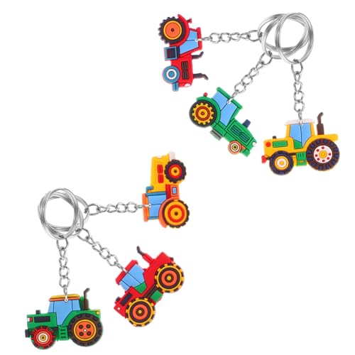 SKISUNO 6 Stück Landwirtschaftlich Baufahrzeug Schlüsselanhänger Schlüsselring Kinderparty Ernte Saison Preise Party Mitgebsel Jungen Mädchen SKISUNO 6 Stück Landwirtschaftlich Baufahrzeug Schlüsselanhänger Schlüsselring Kinderparty Ernte Saison Preise Party Mitgebsel Jungen Mädchen von SKISUNO