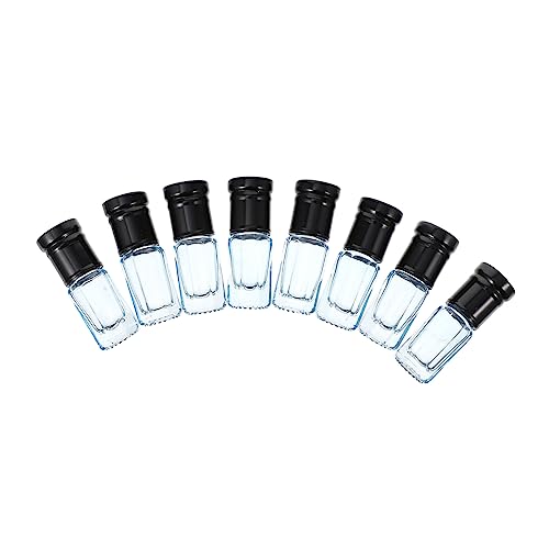 SKISUNO 8Stücke Rollflaschen aus Leere Rollerball Flaschen für Ätherische Öle mit Schwarzem Deckel und Farbigem für Parfümöle und Reiseanwendungen SKISUNO 8Stücke Rollflaschen aus Leere Rollerball Flaschen für Ätherische Öle mit Schwarzem Deckel und Farbigem für Parfümöle und Reiseanwendungen von SKISUNO