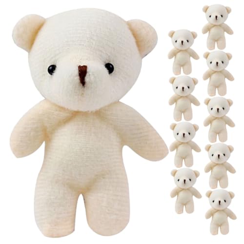 SKISUNO Bär Puppe Mini Spielzeug Bär Ornament Spielzeug Für Für Schlüsselanhänger Handtasche von SKISUNO