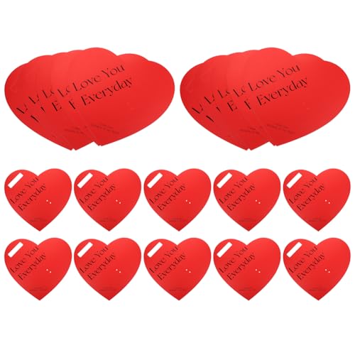 SKISUNO Blumenstraußverpackungsmaterial Herzkarten Geschenkpapier Blumenverpackungstüten Elegantes Design Für Blumensträuße Rot 20 Stück SKISUNO Blumenstraußverpackungsmaterial Herzkarten Geschenkpapier Blumenverpackungstüten Elegantes Design Für Blumensträuße Rot 20 Stück von SKISUNO