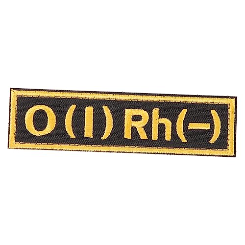 SKISUNO Blutgruppen Patch O Militärischer Aufnäher für Kleidung Rucksack und Mütze für Militärangehörige und Vielseitig Einsetzbar SKISUNO Blutgruppen Patch O Militärischer Aufnäher für Kleidung Rucksack und Mütze für Militärangehörige und Vielseitig Einsetzbar von SKISUNO