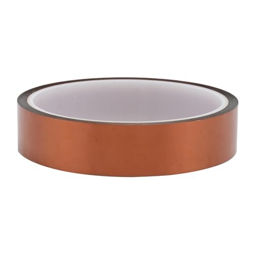 SKISUNO Hitzebeständiges Polyimid Klebeband Hochtemperaturbeständig ca. C Isolierband für Leiterplatten Schutz von Goldkontakten und Elektronik mit Starker Haftung in Braun SKISUNO Hitzebeständiges Polyimid Klebeband Hochtemperaturbeständig ca. C Isolierband für Leiterplatten Schutz von Goldkontakten und Elektronik mit Starker Haftung in Braun von SKISUNO