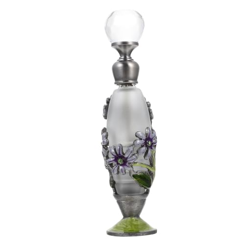 SKISUNO Leichtes Aroma Fläschchen mit Vintage Farbmuster Ätherisches Öl Behälter Dekorative Nachfüllflasche Tragbar für und Duftöl als für Reisen SKISUNO Leichtes Aroma Fläschchen mit Vintage Farbmuster Ätherisches Öl Behälter Dekorative Nachfüllflasche Tragbar für und Duftöl als für Reisen von SKISUNO