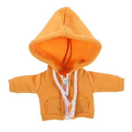 SKISUNO Miniatur-Puppen-anziehhoodie Kleidung DIY-Outfit Spielzubehör Niedlich Gelb Passend Für Kleine Puppen SKISUNO Miniatur-Puppen-anziehhoodie Kleidung DIY-Outfit Spielzubehör Niedlich Gelb Passend Für Kleine Puppen von SKISUNO