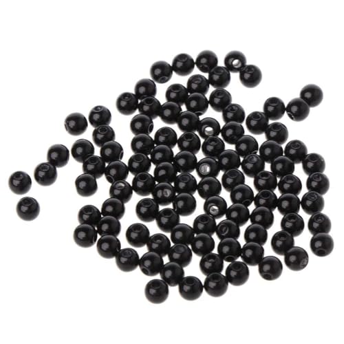 100 Stück, 3–12 mm, schwarz, für Augen, Nähperlen für Bären, gefüllt 100 Stück, 3–12 mm, schwarz, für Augen, Nähperlen für Bären, gefüllt von SKKIKHYBPO