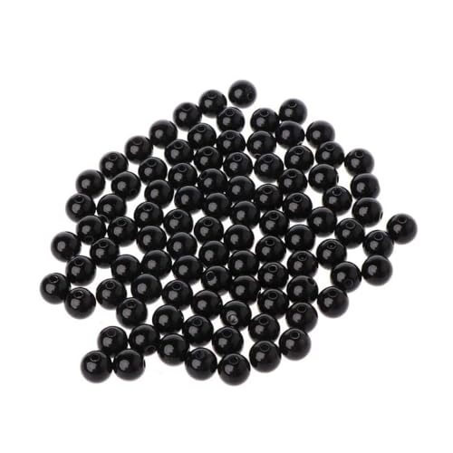 100 Stück, 3–12 mm, schwarz, für Augen, Nähperlen für Bären, gefüllt 100 Stück, 3–12 mm, schwarz, für Augen, Nähperlen für Bären, gefüllt von SKKIKHYBPO