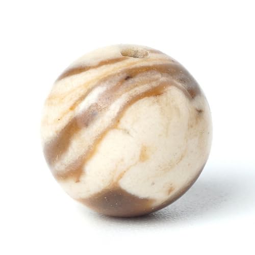 100 Stück Natursteinperlen, 6 mm, Australien, Zebramuster, rund, lose Edelsteine, Energieheilung, Lochgröße 1 mm, glatt, für Armbänder, Halsketten, Ohrringe, Schmuckherstellung 100 Stück Natursteinperlen, 6 mm, Australien, Zebramuster, rund, lose Edelsteine, Energieheilung, Lochgröße 1 mm, glatt, für Armbänder, Halsketten, Ohrringe, Schmuckherstellung von SKKIKHYBPO