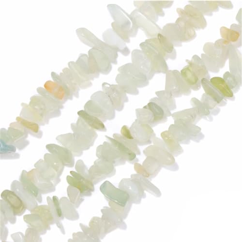 5–8 mm natürliche grüne Jade, unregelmäßige Steinperlen, Kristall-Edelsteine für DIY-Schmuckherstellung, Halsketten, Armbänder, Ohrringe, Bastelbedarf, Charms, sortiert, 76,2–83,8 cm 5–8 mm natürliche grüne Jade, unregelmäßige Steinperlen, Kristall-Edelsteine für DIY-Schmuckherstellung, Halsketten, Armbänder, Ohrringe, Bastelbedarf, Charms, sortiert, 76,2–83,8 cm von SKKIKHYBPO