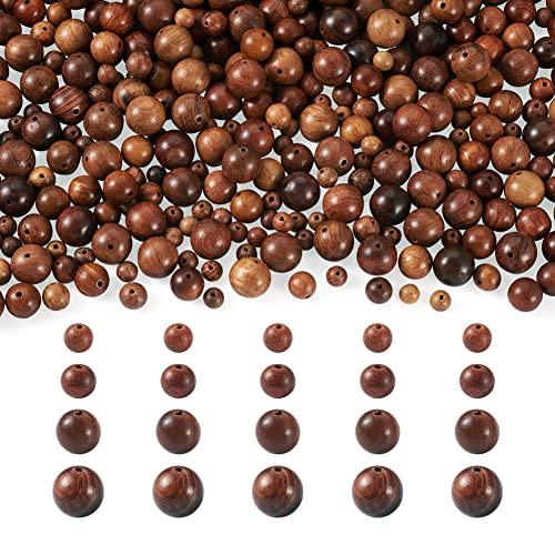 Elecrelive gewachste runde Holzperlen, 6 mm/8 mm/10 mm/12 mm, polierte natürliche Holzkugeln für Schmuckherstellung, Girlande, Makramee, Bauernhaus-Dekor, Loch: 1,4–1,8 mm, 400 Stück Elecrelive gewachste runde Holzperlen, 6 mm/8 mm/10 mm/12 mm, polierte natürliche Holzkugeln für Schmuckherstellung, Girlande, Makramee, Bauernhaus-Dekor, Loch: 1,4–1,8 mm, 400 Stück von SKKIKHYBPO