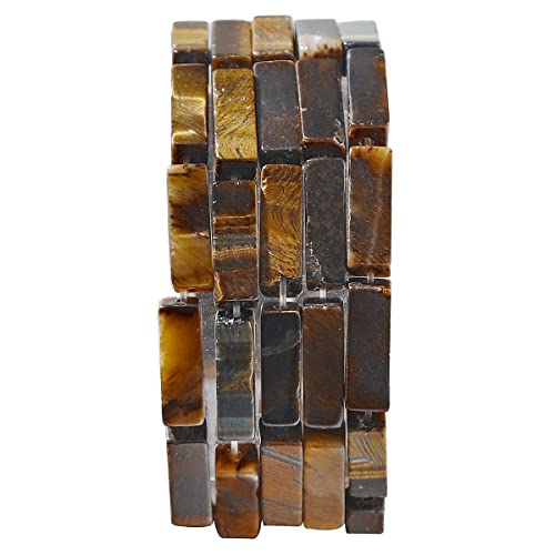 Natürliche gelbe Tigerauge-Röhrenperlen, 13 x 4 mm, 30 Stück, rechteckig, lose Halbedelsteinperlen für die Schmuckherstellung Natürliche gelbe Tigerauge-Röhrenperlen, 13 x 4 mm, 30 Stück, rechteckig, lose Halbedelsteinperlen für die Schmuckherstellung von SKKIKHYBPO