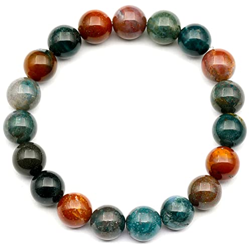 Natürliches Blutstein-Perlenarmband, echtes grünes Kristallarmband, Widder-Armband, elastisches Edelstein-Armband, 8 mm Perlen, Modeschmuck. Natürliches Blutstein-Perlenarmband, echtes grünes Kristallarmband, Widder-Armband, elastisches Edelstein-Armband, 8 mm Perlen, Modeschmuck. von SKKIKHYBPO