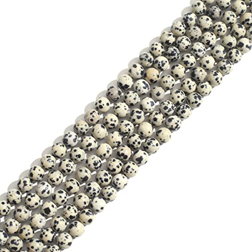 Naturstein, 6 mm, Dalmatiner, runder Kristall, Energiestein, Perlen, lose Edelsteine, DIY, glatte Perlen für Armbänder, Halsketten, Ohrringe, Schmuckherstellung Naturstein, 6 mm, Dalmatiner, runder Kristall, Energiestein, Perlen, lose Edelsteine, DIY, glatte Perlen für Armbänder, Halsketten, Ohrringe, Schmuckherstellung von SKKIKHYBPO