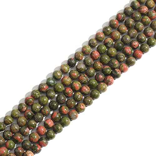 Naturstein, 8 mm, Unakit, rund, Kristall, Energiestein, Perlen, lose Edelsteine, zum Selbermachen, glatte Perlen für Armbänder, Halsketten, Ohrringe, Schmuckherstellung Naturstein, 8 mm, Unakit, rund, Kristall, Energiestein, Perlen, lose Edelsteine, zum Selbermachen, glatte Perlen für Armbänder, Halsketten, Ohrringe, Schmuckherstellung von SKKIKHYBPO
