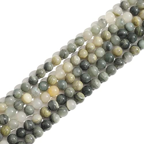 Naturstein, 8 mm, grüner Grasachat, runder Kristall, Energiestein, Perlen, lose Edelsteine, DIY, glatte Perlen für Armbänder, Halsketten, Ohrringe, Schmuckherstellung Naturstein, 8 mm, grüner Grasachat, runder Kristall, Energiestein, Perlen, lose Edelsteine, DIY, glatte Perlen für Armbänder, Halsketten, Ohrringe, Schmuckherstellung von SKKIKHYBPO