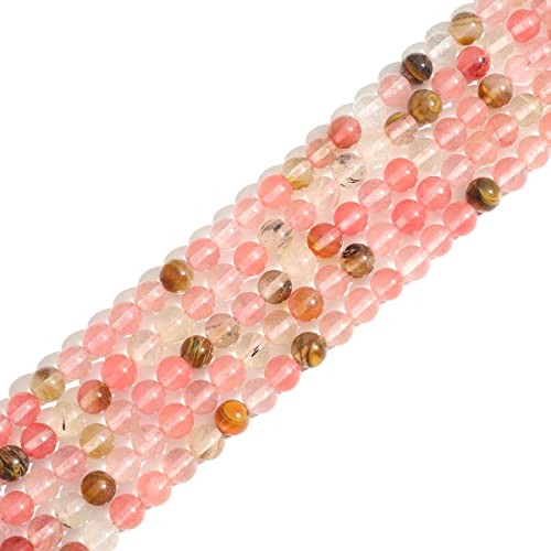 Naturstein, Wassermelone, Turmalin, rund, Kristall, Energiestein, Perlen, lose Edelsteine, DIY, glatte Perlen für Armbänder, Halsketten, Ohrringe, Schmuckherstellung, 6 mm Naturstein, Wassermelone, Turmalin, rund, Kristall, Energiestein, Perlen, lose Edelsteine, DIY, glatte Perlen für Armbänder, Halsketten, Ohrringe, Schmuckherstellung, 6 mm von SKKIKHYBPO