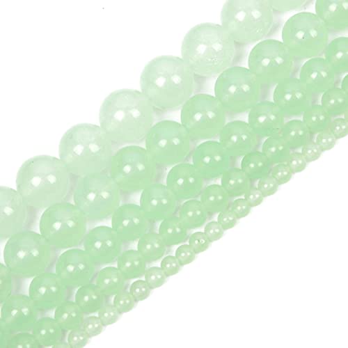 Natursteinperlen, 4 mm, Mintgrün, Chalcedon, rund, lose Edelsteine, Energieheilperlen für Armband, Halskette, Ohrringe, Schmuckherstellung, Handarbeit, DIY-Armband, Strang (4 mm, 90 Stück, Mintgrün) Natursteinperlen, 4 mm, Mintgrün, Chalcedon, rund, lose Edelsteine, Energieheilperlen für Armband, Halskette, Ohrringe, Schmuckherstellung, Handarbeit, DIY-Armband, Strang (4 mm, 90 Stück, Mintgrün) von SKKIKHYBPO