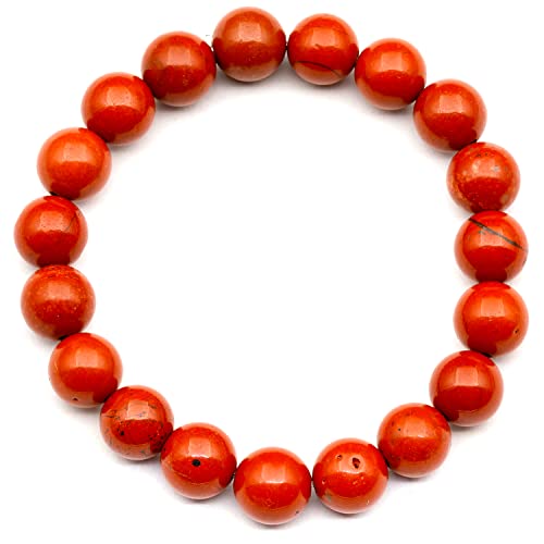 Robustes Armband mit natürlichen roten Jaspis, echtes rotes Kristallarmband, Widder-Armband, elastisches Armband, 8 mm Perlen, Modeschmuck. Robustes Armband mit natürlichen roten Jaspis, echtes rotes Kristallarmband, Widder-Armband, elastisches Armband, 8 mm Perlen, Modeschmuck. von SKKIKHYBPO